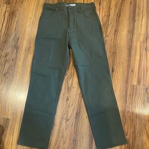 Carhartt Olive Relaxed Fit Men’s Pants